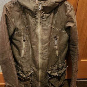 Diesel Military Coat Jacket Sz. Med. Olive